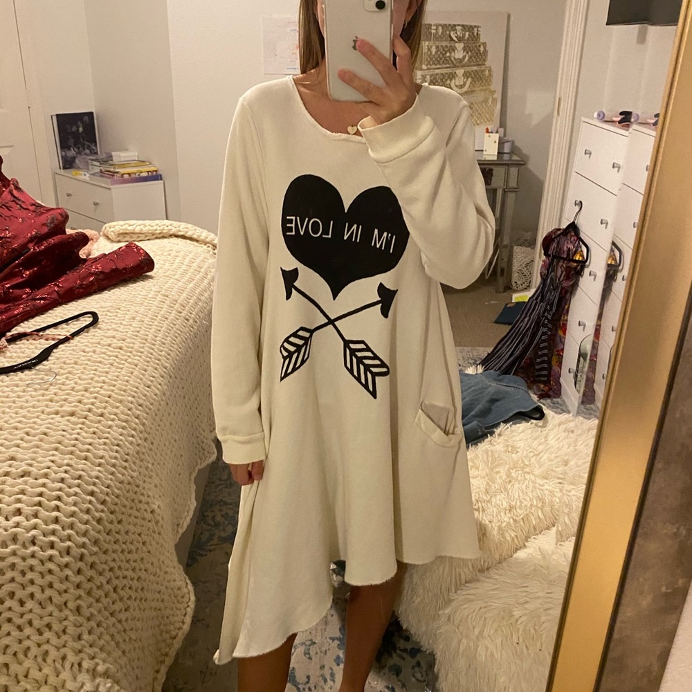 Wild fox sweater dress